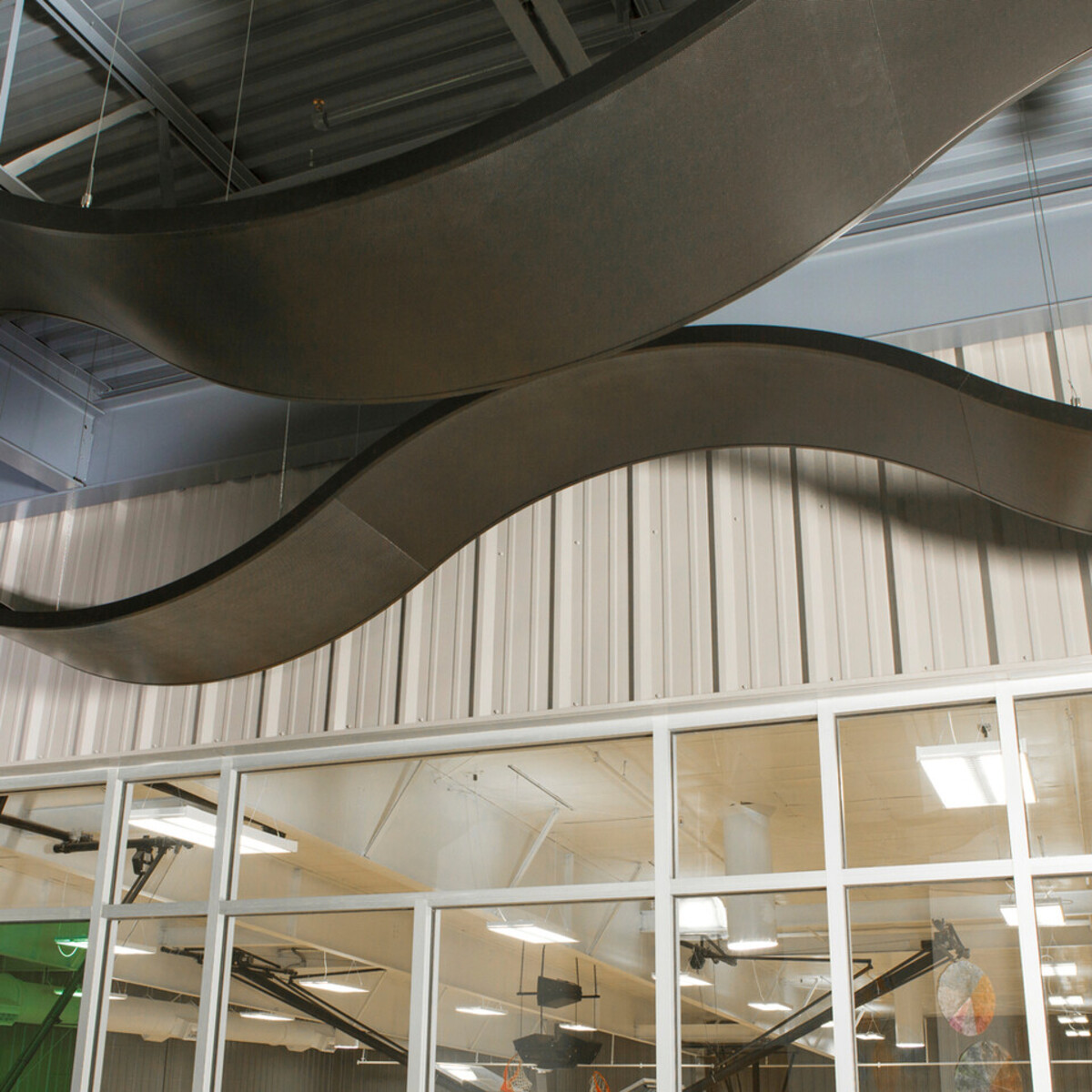 Rockfon Curvgrid One Directional Curved Ceiling System